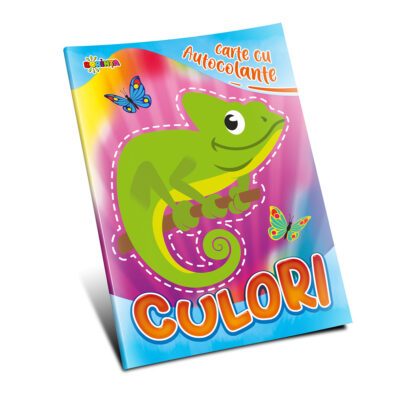 Carte cu autocolante Culori