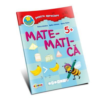 Matematică 5 ani cu stickere de apreciere