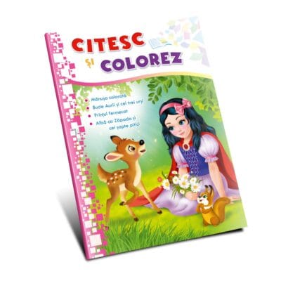 Citesc și colorez. Alba ca Zapata