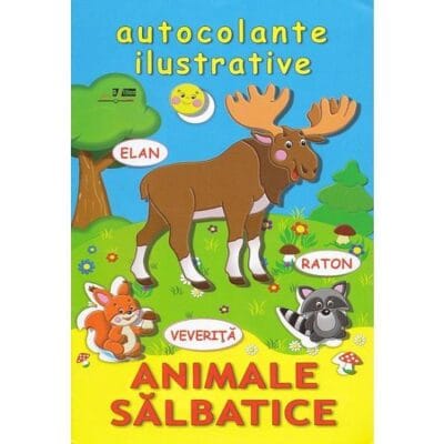 Autocolante ilustrative Animale Sălbatice