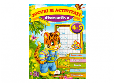 Jocuri și activități distractive 4- 5 ani
