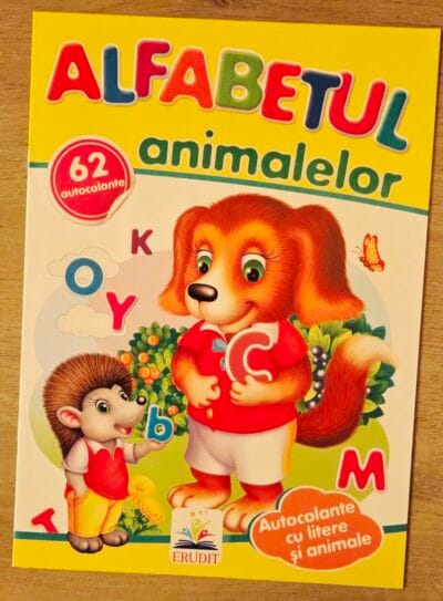 Alfabetul animalelor,  autocolante