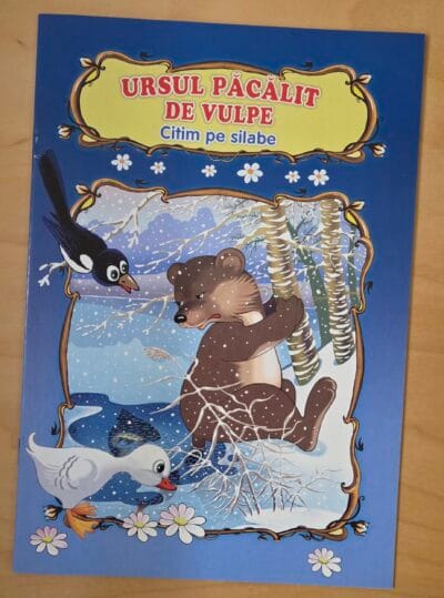 Ursul păcălit de vulpe,  Citim pe silabe