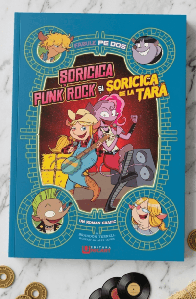 Fabule pe dos ,, Șoricica Punk Rock și Șoricica de la țară "